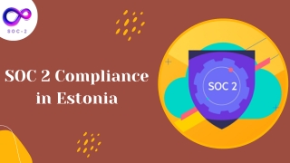 Get SOC 2 Compliance in Estonia Easily Now