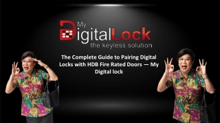 The Complete Guide to Pairing Digital Locks with HDB Fire Rated Doors — My Digital lock