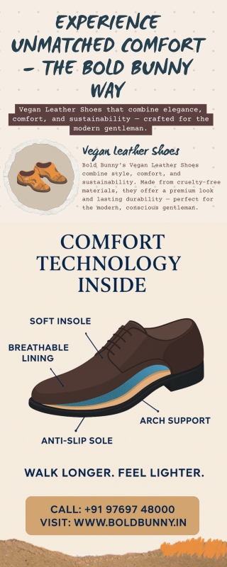 Bold Bunny – Modern Vegan Leather Footwear for Men