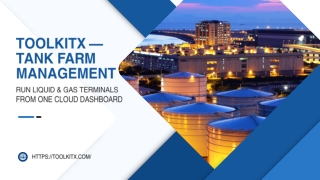 Tank Farm Management PPT