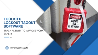 ToolKitX Lockout Tagout Software