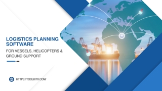 Logistics Planning Software