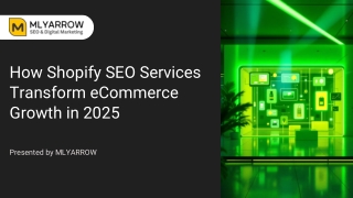 How Shopify SEO Services Transform eCommerce Growth in 2025