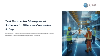 Best Contractor Management Software for Effective Contractor Safety