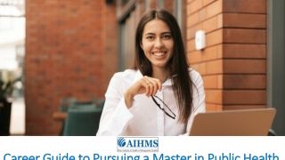Career Guide to Pursuing a Master in Public Health