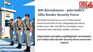 BSF Recruitment