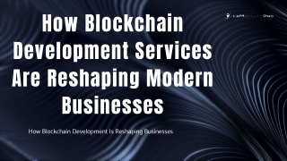 Key Takeaways – The Impact of Blockchain on Modern Business