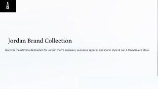 Explore the exclusive collection of Jordan men's sneakers featuring iconic style