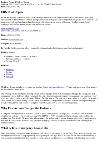 Is there a difference in maintenance between flat roofs?