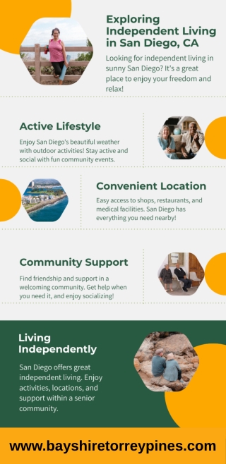 Exploring Independent Living in San Diego, CA