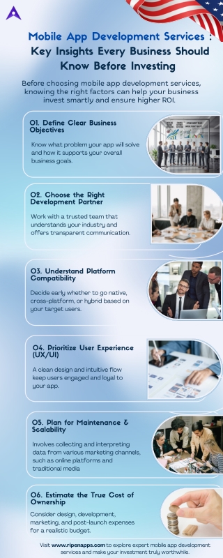 Mobile App Development Services: Key Insights Before You Invest