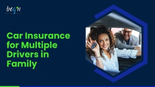 Car Insurance for Multiple Drivers in Family