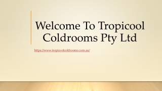Cold Room Repairs Logan by Tropicool Coldrooms Pty Ltd