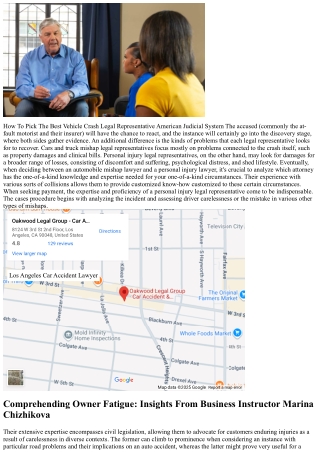 Accident Legal Representative Vs Civil Litigation Legal Representative: What's T