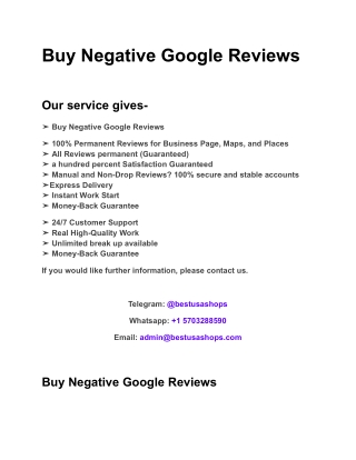 Buy Negative Google Reviews (1)