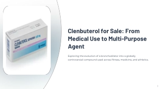 Clenbuterol for sale