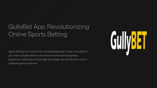 GullyBet app