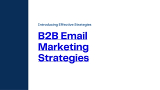 The Power of Email Segmentation in B2B Email Marketing: Boosting Conversion Rate