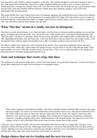 Which fine line tattoo shops are best for subtle work in my city?