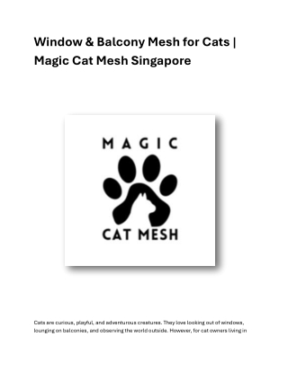 Magic Cat Mesh