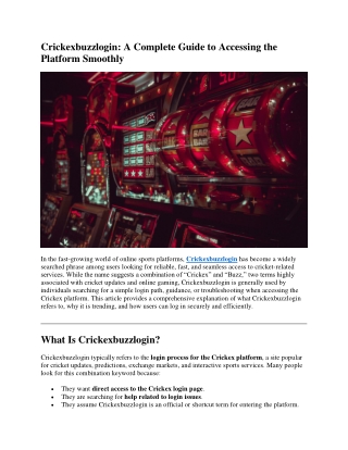 A Complete Guide to Accessing the Platform Smoothly