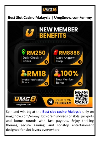 Best Slot Casino Malaysia