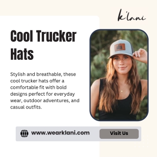 Modern Graphic Cool Trucker Hats Collection