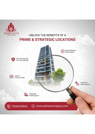 Unlock the benefits of prime & Strategic location