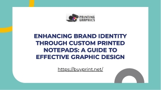 Custom Printed Notepads at Printing Graphics