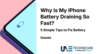 Struggling With iPhone Battery Drain? Tips That Really Work