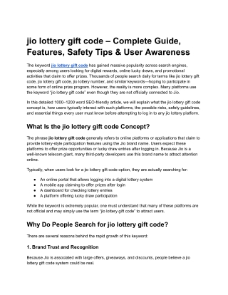 jio lottery gift code11