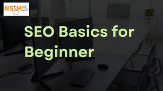 SEO Basics for Beginners