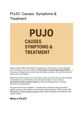 PUJO_ Causes, Symptoms & Treatment by Dr. Anuj Arora.pdf