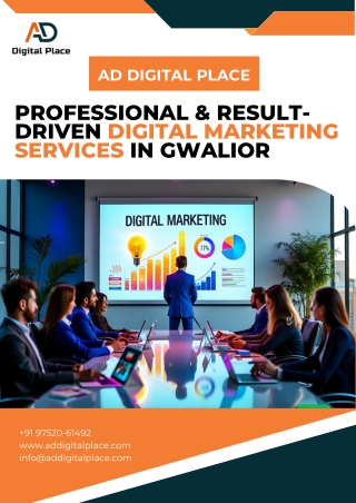 AD Digital Place – Professional & Result-Driven Digital Marketing Services in Gwalior