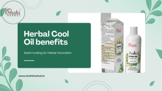 Herbal Cool Oil Benefits: Natural Relief for Mind & Body
