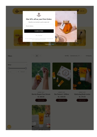 Hydrating Body Lotion, Face Serum & SPF50 Sunscreen – Honey Hut