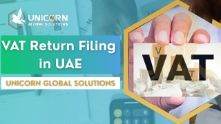 VAT Return Filing in UAE