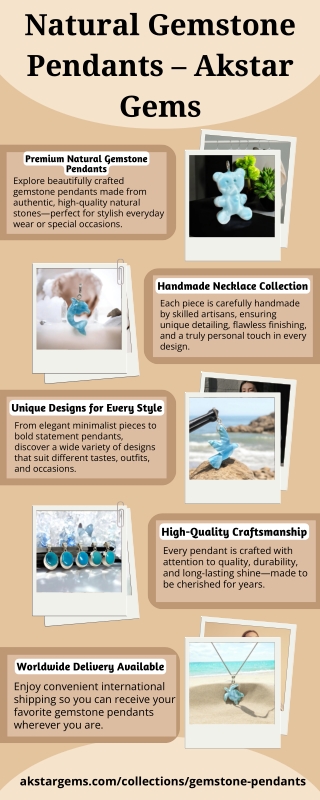 Natural Gemstone Pendants, Handmade Necklaces, Buy Gemstone Pendants Online