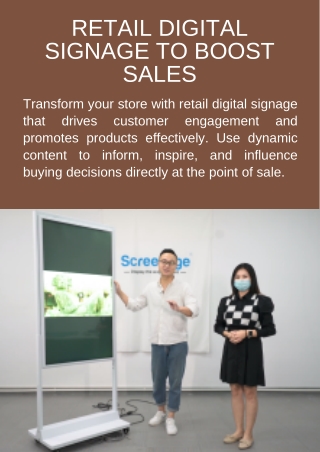 Top Digital Signage Companies for Your Business