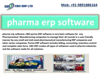 pharma erp software