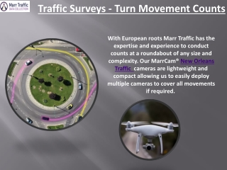 Traffic Surveys - Turn Movement Counts