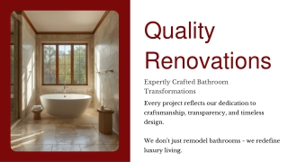 Transform Your Space with Trusted Bathroom Remodel Contractors in Austin