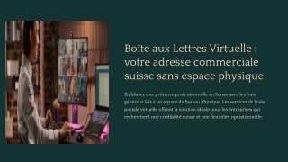 boîte aux lettres virtuelle