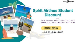 Spirit Airlines Student Discount