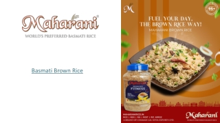 Best Brown Rice in India