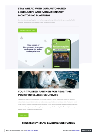 Gnowit Inc -  Automate Your Regulatory And Media Monitoring