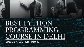 Python Programming Course In Delhi