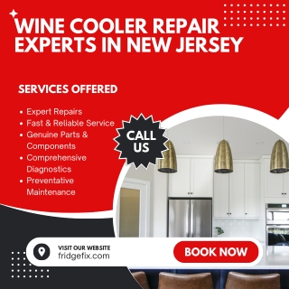 Wine Cooler Repair Experts in New Jersey | FridgeFix
