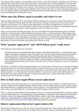 Where can I sell a broken iPhone easily?