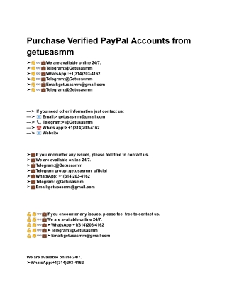 09 Best Places to Buy, Verified Paypal Accounts Step-by
